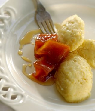 N. Greek Sweet Polenta with Pumpkin Preserves