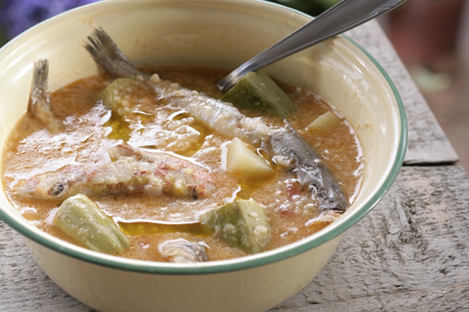 Ikarian Fisherman's Soup with Trahana | Mediterranean Diet, Healthy ...