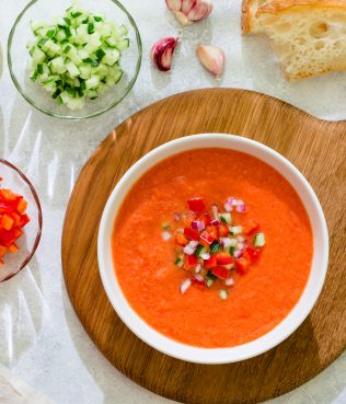 Greek Salad Gazpacho