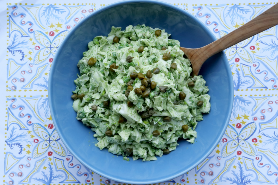 Greek Goddess Cabbage Salad