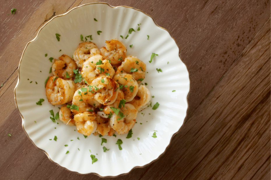 Greek Honey Garlic Shrimp